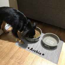 Load image into Gallery viewer, Personalised Dog Feeding Mat
